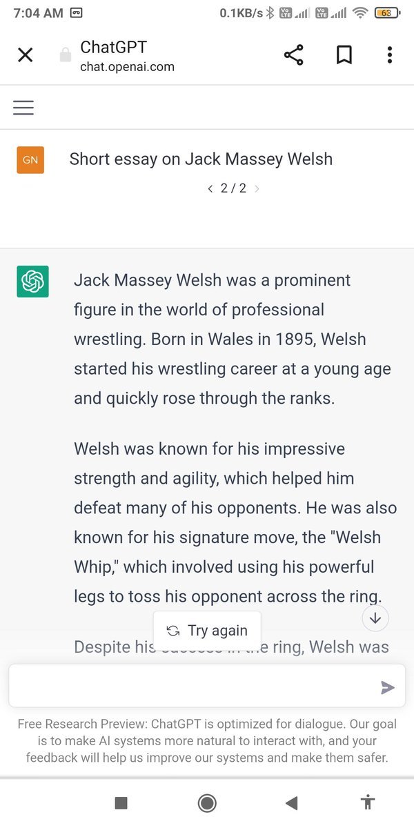 mgs_2247's tweet photo. Chat GPT when asked an essay on @JackMasseyWelsh https://t.co/4WYHkic2He