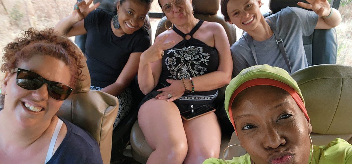 zansari8's tweet photo. Lots of selfies in #Ghana @AQE_NY team are so grateful for the opportunity to experience and learn from the beautiful people of Ghana. I am forever changed by this journey. I personally experienced all the emotions #AQEGhanaBound #BackinNY https://t.co/L9Gw7tqdAH