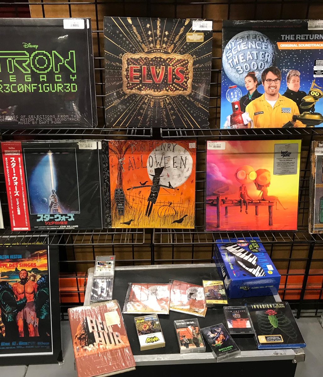 Still pretty cool walking in a record store and seeing a record you did the artwork for on display!  Falloween. Factory Records #vinylrecords #vinyl #illustration #illustration #Halloween