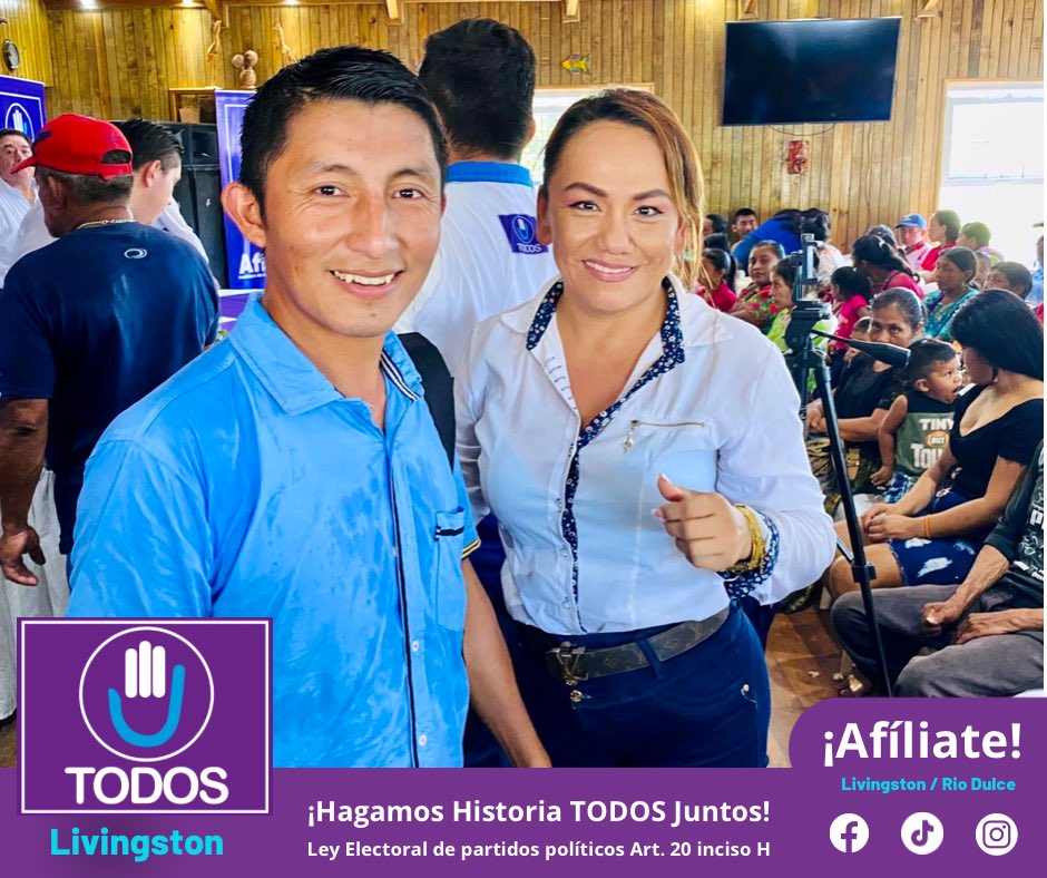 velizveronica01's tweet photo. Con mi Amgo Lucas !! Gracias por tu amistad y apoyo 💜💜💜

¡Lívingston AFILIATE! 

Hagamos Historia TODOS Juntos
#TeQuieroLivingston #TeQuieroRioDulce #TodosPorLivingston #Afiliate #Livingston #ElPartidoDelPueblo #TODOS #CadaDiaSomosMas #VeronicaVeliz #RicardoSagastume #RioDulce https://t.co/DnzVHrIKNM