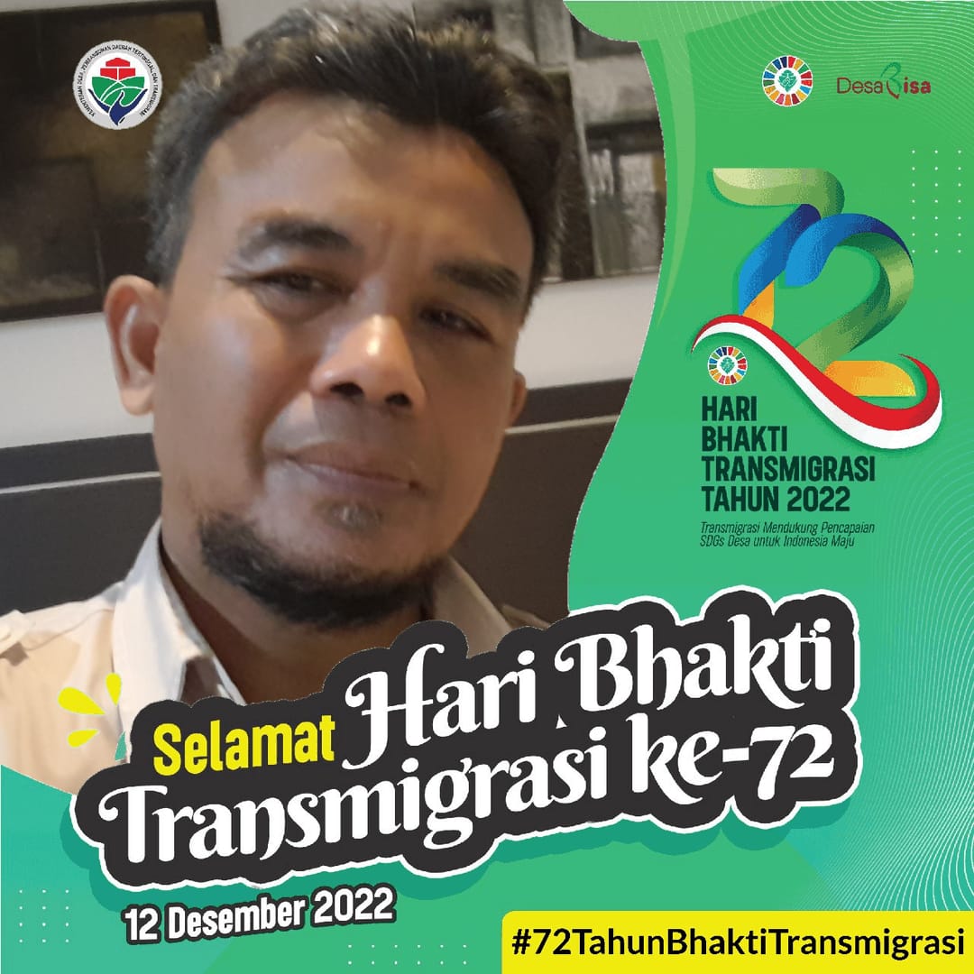 Selamat #72TahunBhaktiTransmigrasi  raih kesuksesan dan pulihkan ekonomi masyarakat melalui Transmigrasi (TAPM Kab. Barito Timur)
<a href="/jokowi/">Joko Widodo</a> 
<a href="/halimiskandarnu/">ABDUL HALIM ISKANDAR</a>
@Kemendespdtt
<a href="/malik_haramain/">malikharamain</a>
<a href="/imansyukri/">Iman Sukri</a>
<a href="/taufikmadjid71/">IG : taufik.madjid</a>
@yusradaridesa 
<a href="/azzameldzikrie/">#SantriIndonesia</a> 
<a href="/tppkemendes/">TPP KEMENDES</a>
@DitjenPPKTrans