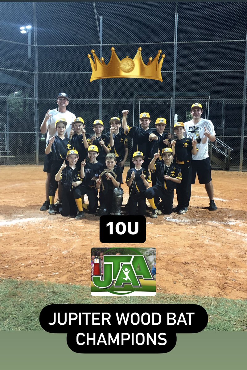 Proud of this team! Well deserved for all their hard work! #Champions

Thank you to the MLB scouts, college players, coaches that guided these boys in practice every week. You have made a big impact! This is only the #beginning 

<a href="/sean_maletzke/">Sean Maletzke</a> <a href="/anthonylucido42/">AnthonyLucido42</a> <a href="/CoachMattLynch/">Matt Lynch</a>