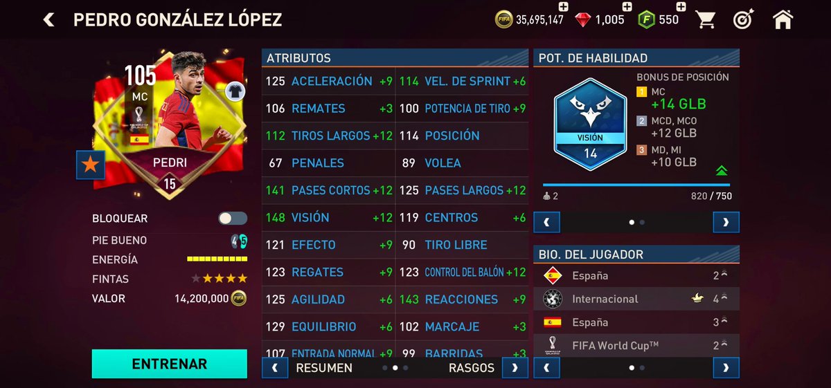 Alexand92638856's tweet photo. @_robertogoo_ @tutiofifa @JoseAlep1 @nitrofm7 10/10 bro hace goles recupera, es ágil y tiene buena velocidad lo que falla es un la fuerza te dejo stas bro https://t.co/Ijt1fLhAkK