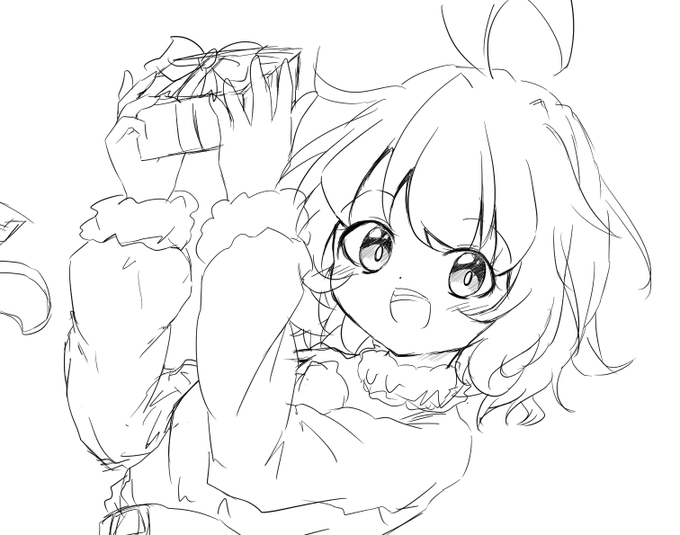 進捗小傘ちゃん🌂🎅 