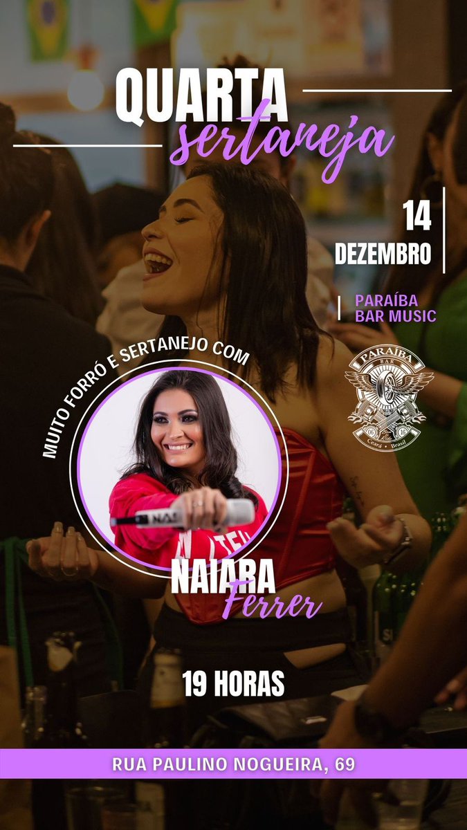 Nossa Quarta Setaneja no <a href="/paraibabarmusic/">paraibabar</a> ❤️