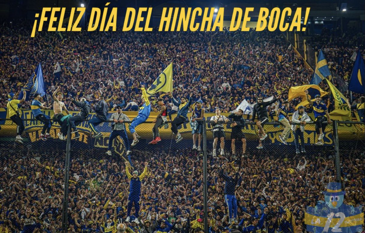 la12tuittera's tweet photo. ¡FELIZ #DiaDelHinchaDeBoca! 🙌🏻

No es fanatismo, es AMOR.

El Movimiento Popular MAS GRANDE del Mundo. 💙💛💙 https://t.co/eF18joBhCy