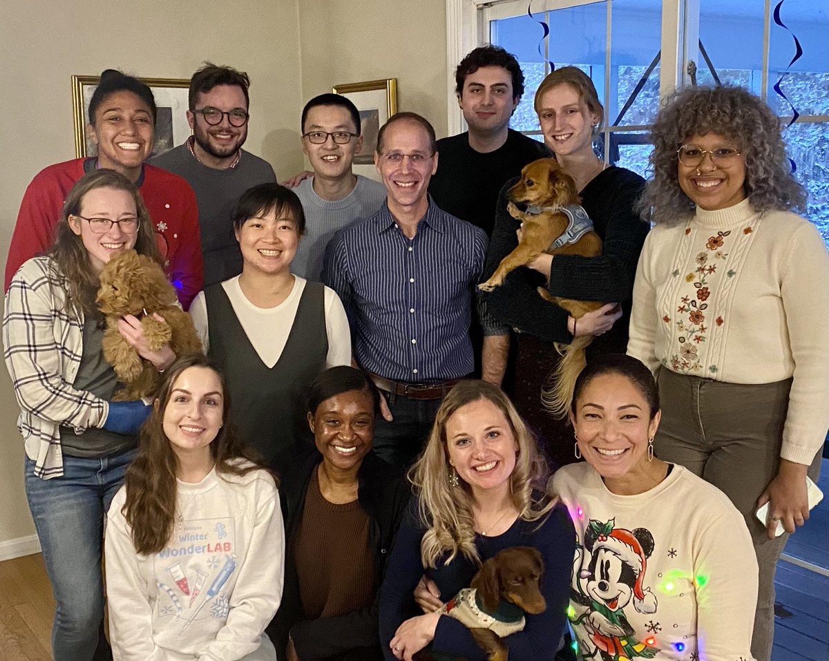 Kritzer Lab holiday party was full of laughter and light. I am so lucky to work with such an amazing group of scientists!!