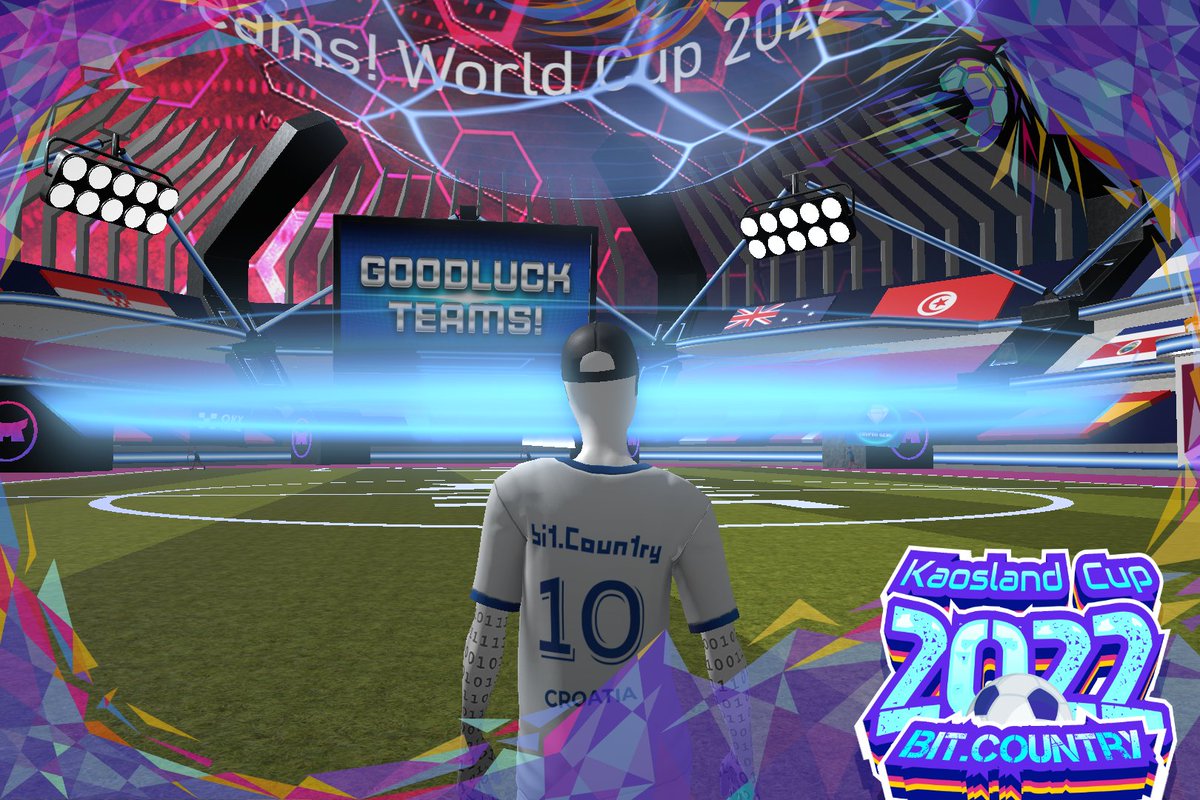 Armstro58506842's tweet photo. Hey, Ho Let's go🚀

I back Croatia in the #KaoslandCup2022🏆

Check out my selfie inside @BitDotCountry metaverse stadium!🔥

Join Kaosland Cup Selfie Competition to win Kaosland Cup NFT &amp; shared prize of up to 500,000 $NEER🚀

Link👉 https://t.co/2l6dLczwBw #Worldcup2022 https://t.co/UWeLBfI16u