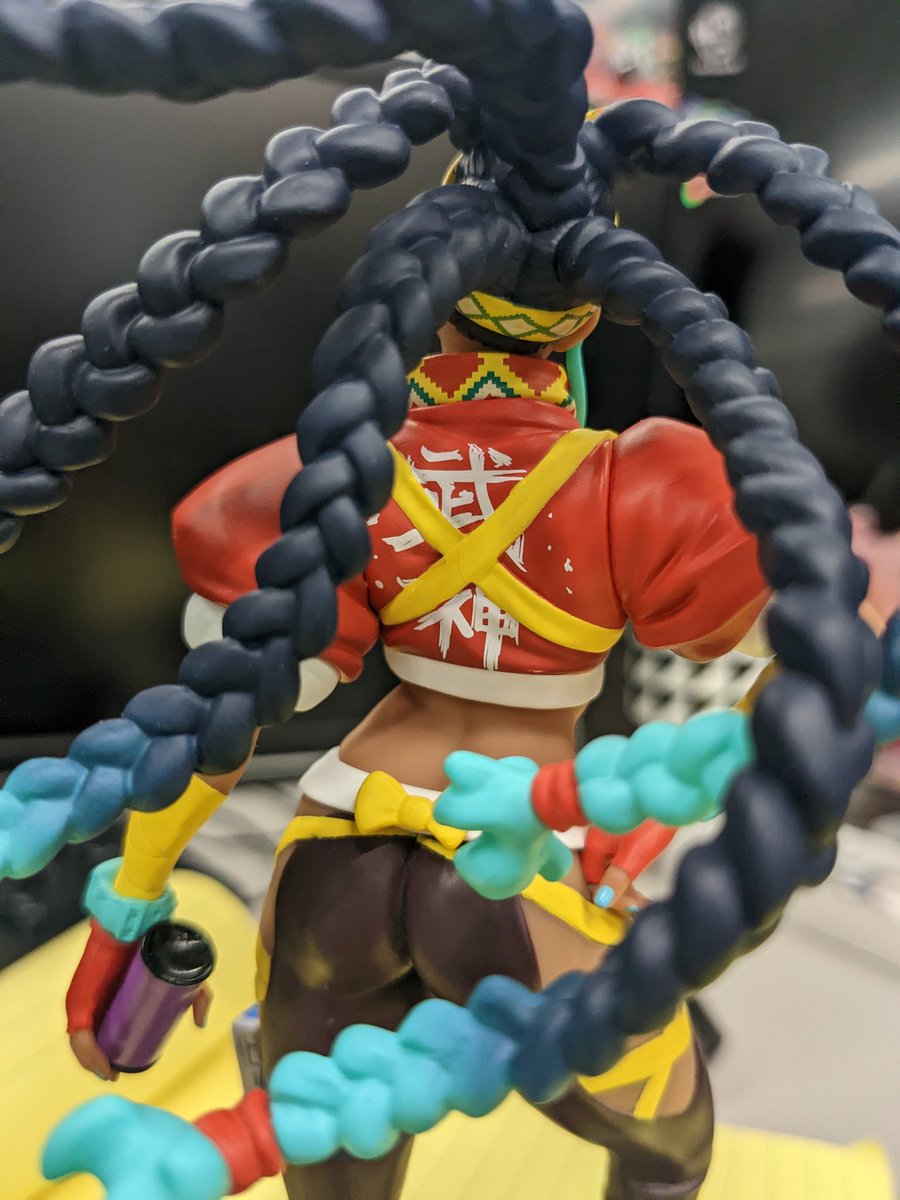TechWizX's tweet photo. Here are close up images of the Pop Up Parade figure of Kimberly from the #GameStop exclusive #StreetFighter6 Collector's Edition for #XboxSeriesX &amp; #PlayStation5 editions of the game from the #MadGearBox.

#VGEPlus https://t.co/Zz0PoH4lha