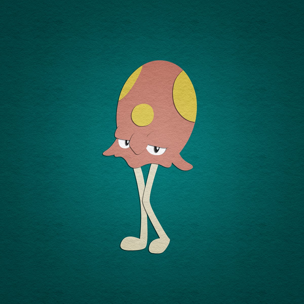 aha_mccoy's tweet image. Toedscool is so cool. That's why I made the felt pic, not because I was lazy. #Toedscool #PokemonEcarlateViolet