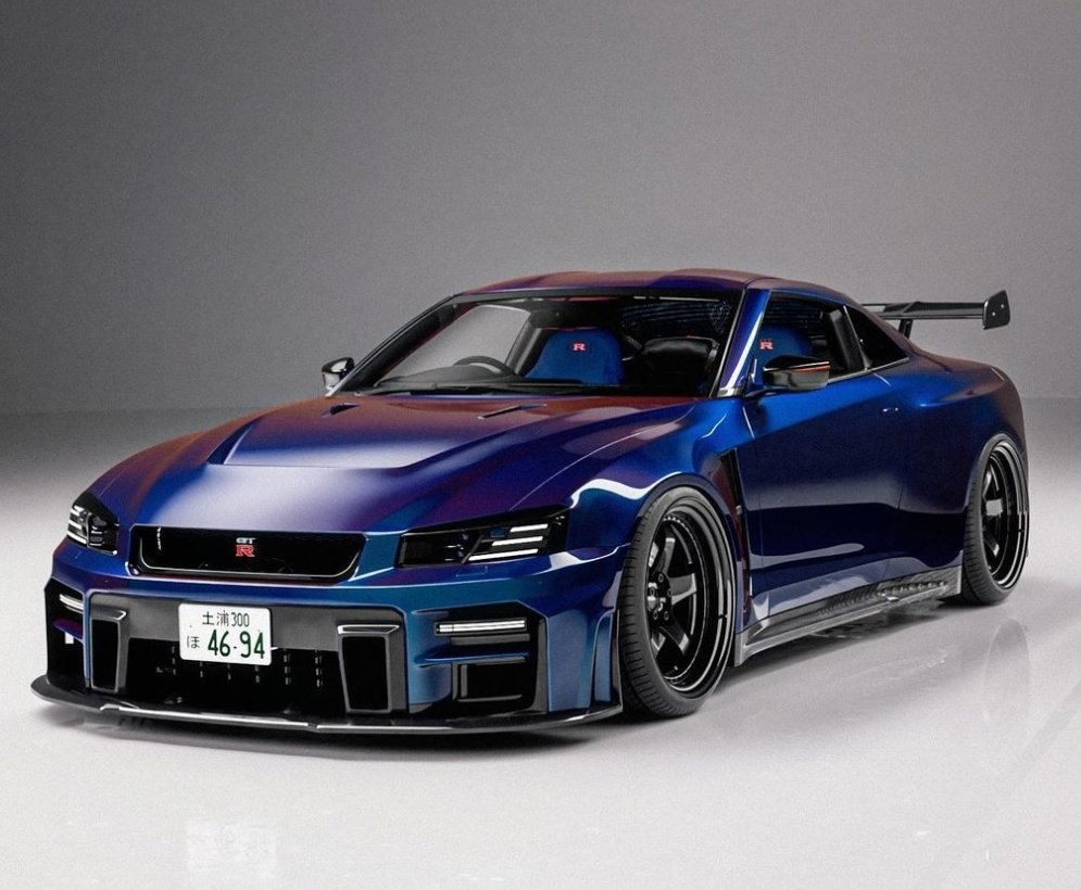 Nissan *R36* Skyline GTR Render  Nissan skyline, Skyline gtr