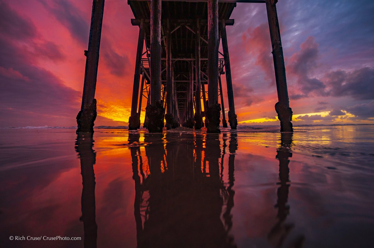 #Oceanside pier at #sunset - December 11, 2022. @VisitOceanside @visitsandiego @VisitCA #NikonCreators @NikonUSA #StormHour #ThePhotoHour #SanDiegoWX #CAwx #VisitSD