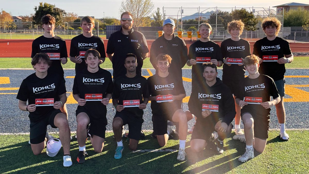 Kohl's Kicking Camps on Twitter "A beautiful day out West with our third talented group earning