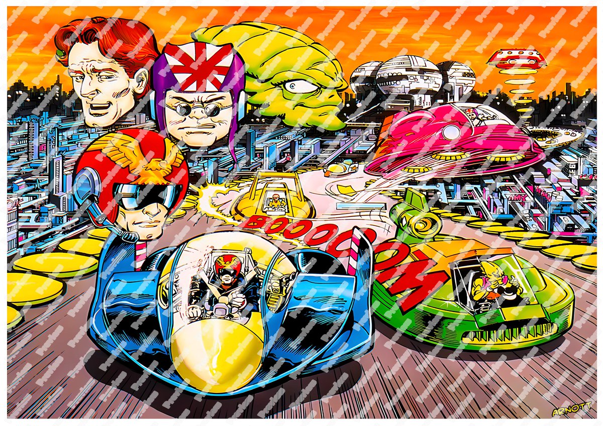 Off to a cabin deep in the woods on my holibobs for the week but thought I'd leave you with a preview of a piece I've just finished! 🖍️😊

'F-ZERO' Nintendo (1990)

#fzero #nintendo #snes #retrogaming #retrogamer #supernintendo #racing #retro #gameart #artwork #nostalgia #famicom