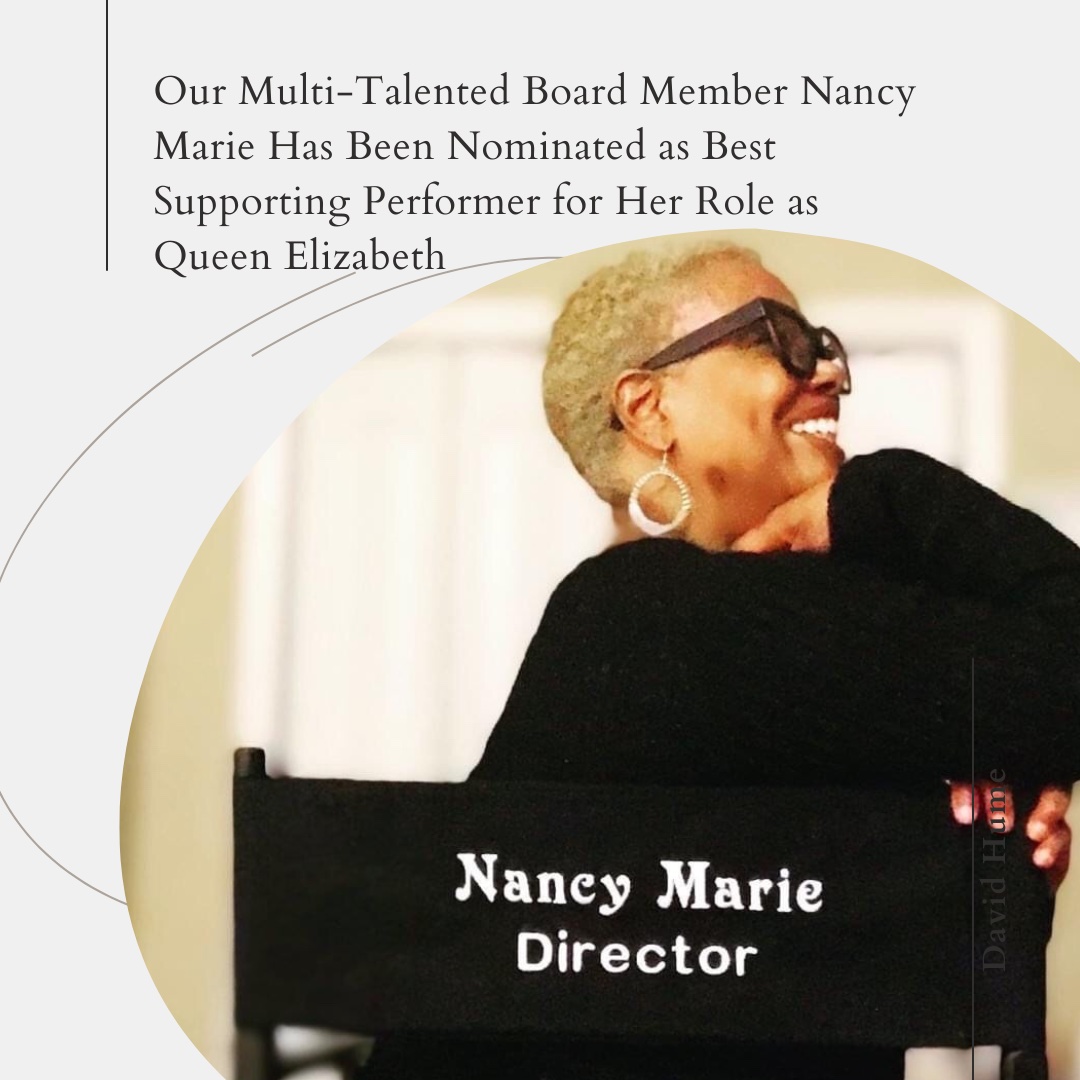 Our multi-talented Board Member Nancy Marie (Gilliam) has been nominated as Best Supporting Performer for her role as Queen Elizabeth in the Theater in the X Production of Richard III. Her performance was outstanding. #Vote for her now! tinyurl.com/4bh299k2