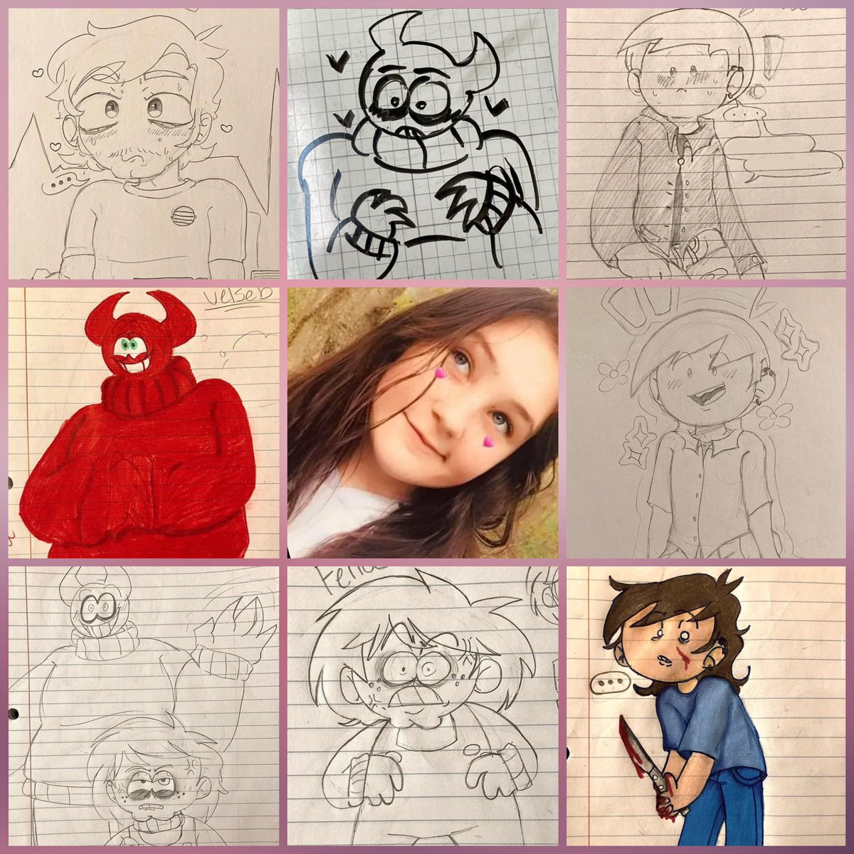 eduarjoncanon's tweet photo. #ArtvsArtist2022 !!
(First face reveal since 6th grade btw lol) <33
#spookymonth #eddsworld https://t.co/wwC6Oymlei