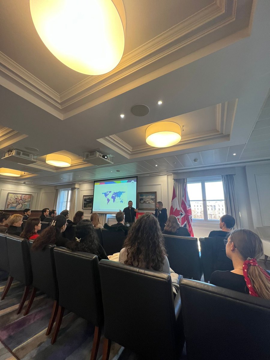 fpskings23's tweet photo. For the last event of the year, FPS had the honour of visiting the High Commission of Canada! 

We would like to extend a huge thank you to Ms. Katrina Burgess and Mr. Jonathan Sauvé for sharing their valuable insight with us! https://t.co/xinTm0O9IW