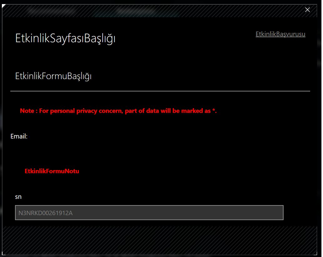 Vybs23's tweet photo. @ASUS_ROG I get this when I try to redeem Day Light 2 inside Armory Crate, new install. https://t.co/JaOJdOMkGt