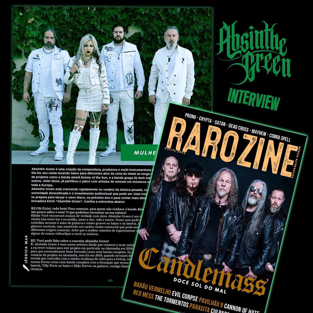 We did an interview with the Brazilian <a href="/rarozine/">Rarozine</a> ,  if you have a physical copy of this issue then tag us, we’d love to see it!

Thank you Jessica Mar and Raro, it's been a pleasure.