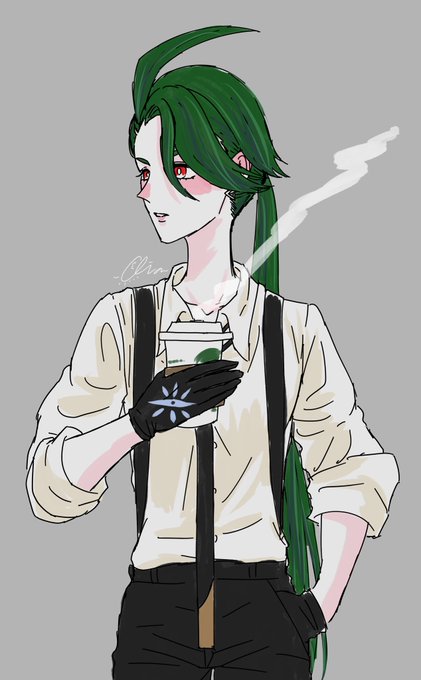 スタバで落書き 