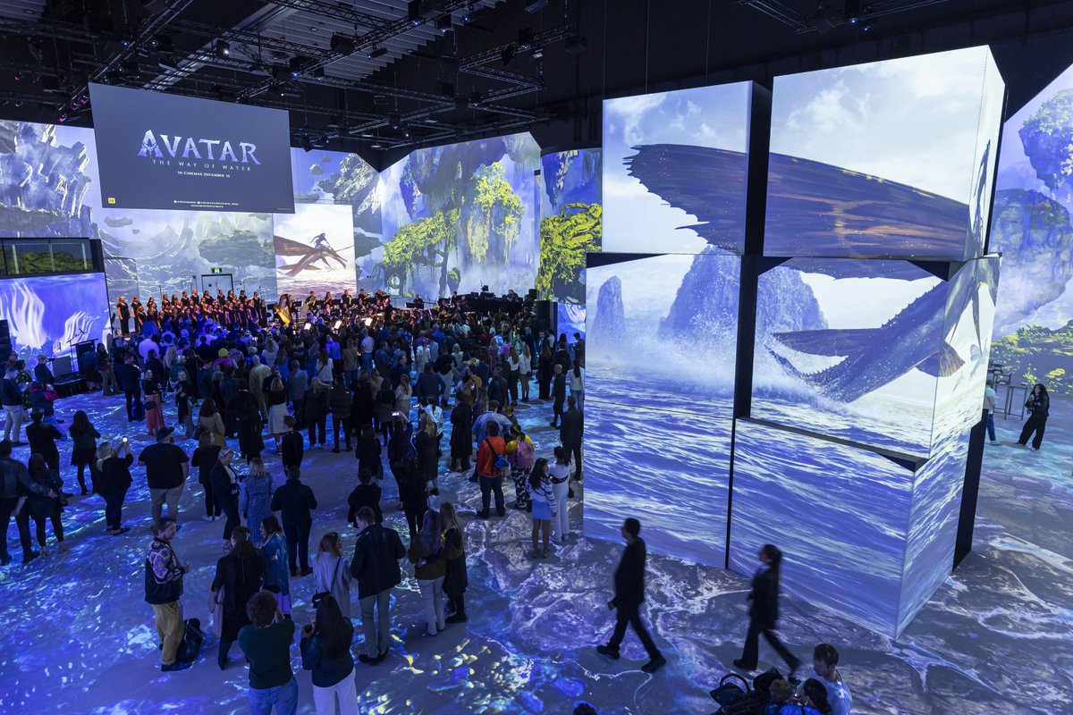 Concert Lab (@concertlabau) on Twitter photo Awesome to work with <a href="/20thcentury/">20th Century Studios</a> to present a performance of the music from Avatar! Big thanks must go to <a href="/OrchestraVic/">Orchestra Victoria</a>, <a href="/ausgirlschoir/">AustralianGirlsChoir</a> and conductor <a href="/BucNicholas/">Nicholas Buc 🇦🇺🇺🇦</a> for their amazing performances.
Experience #AvatarTheWayOfWater only in cinemas December 15! Awesome to work with <a href="/20thcentury/">20th Century Studios</a> to present a performance of the music from Avatar! Big thanks must go to <a href="/OrchestraVic/">Orchestra Victoria</a>, <a href="/ausgirlschoir/">AustralianGirlsChoir</a> and conductor <a href="/BucNicholas/">Nicholas Buc 🇦🇺🇺🇦</a> for their amazing performances.
Experience #AvatarTheWayOfWater only in cinemas December 15!