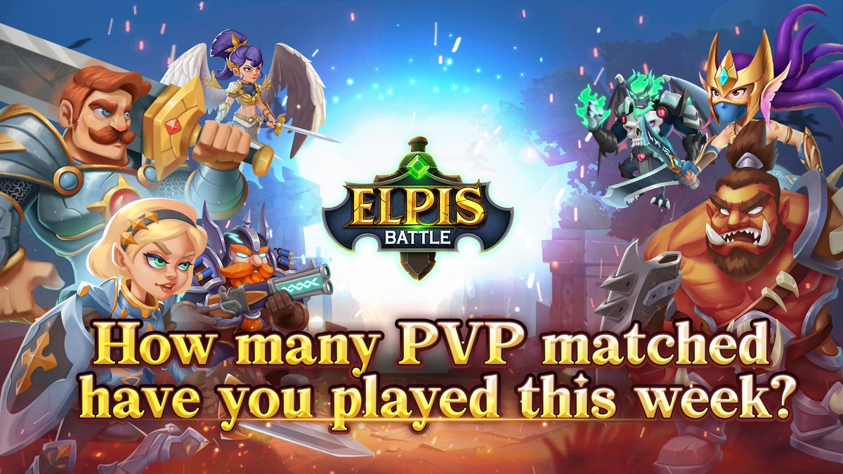 How many PVP matched have you played this week?