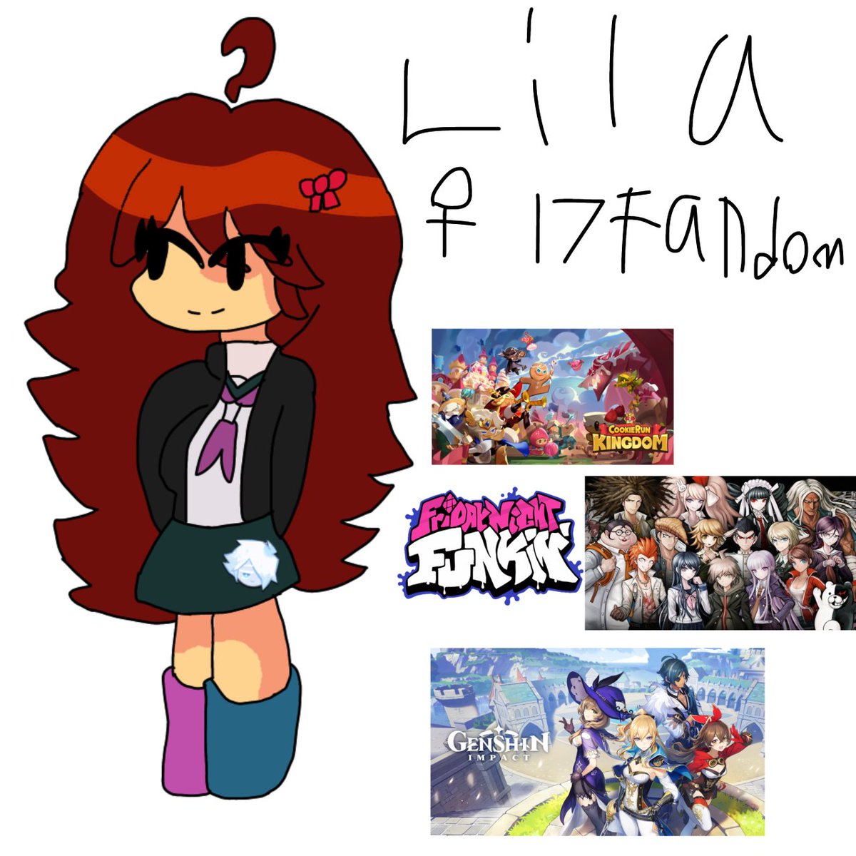 fandomgang1's tweet photo. Lila redesign https://t.co/qlgV8nZYbh
