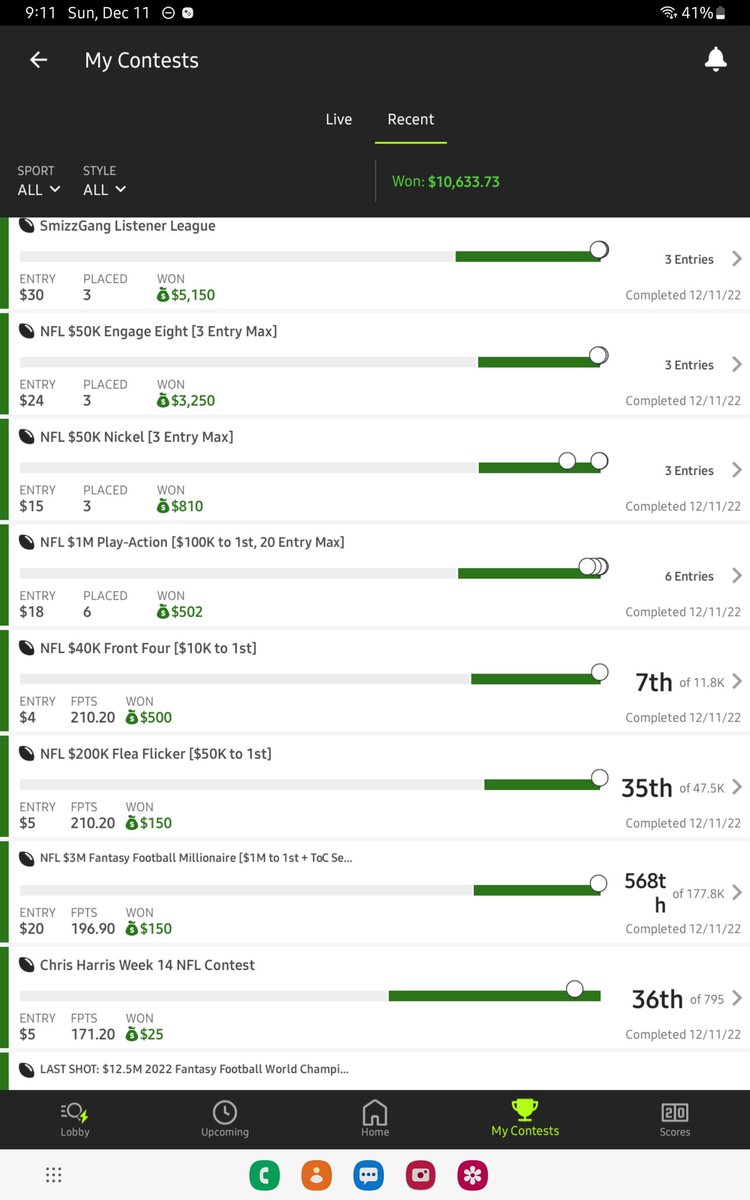 cduran666's tweet image. I just want to give a shout out to these 2 gentlemen. I listen and watch you guys podcast and youtube videos, you guys give some or if not the best DFS content out there. @AlZeidenfeld good luck sir on your tournament next weekend. Hope you get that 💰!!! It pays to be a winner !