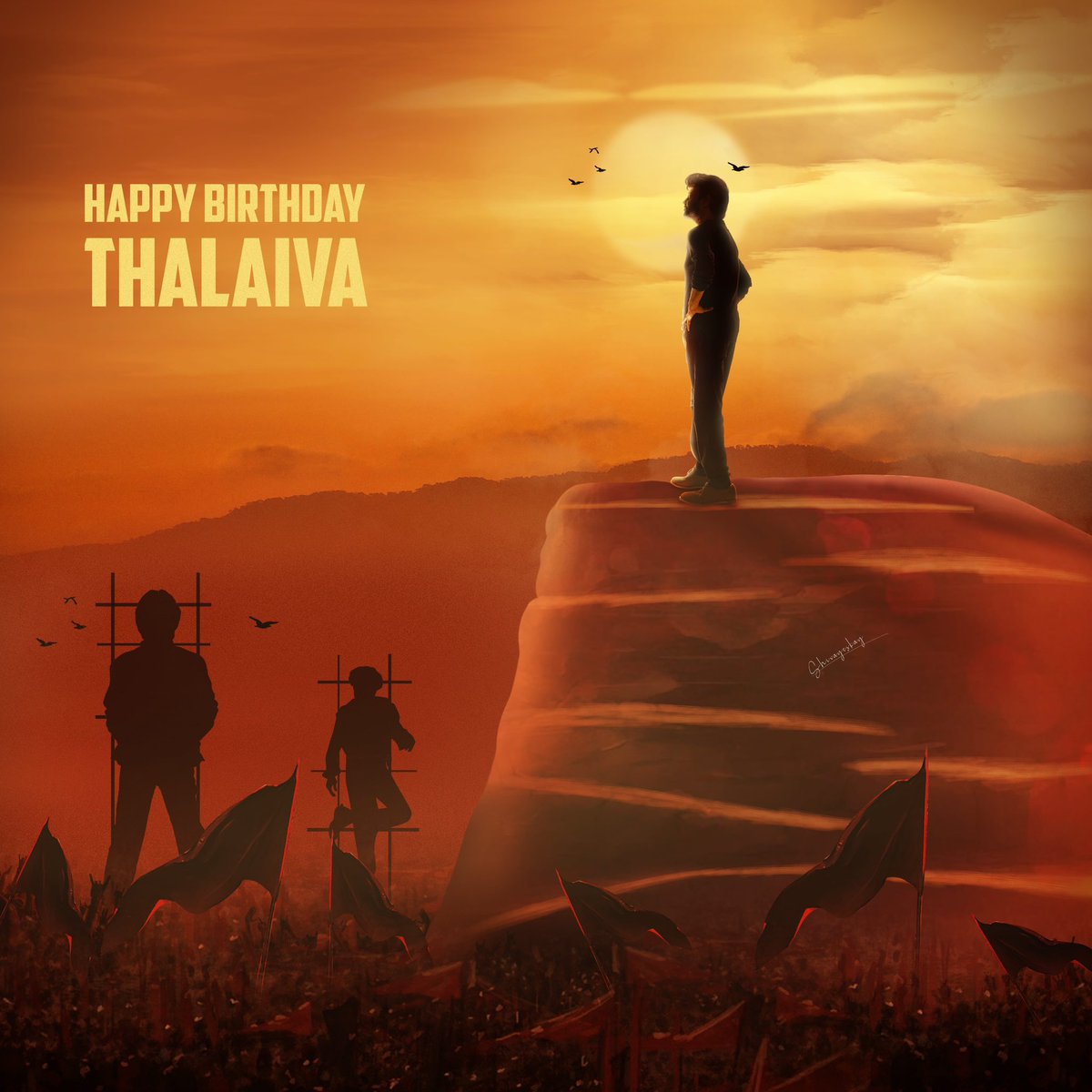 Happy birthday #Thalaivaa ❤️❤️

#HBDSuperstarRajinikanth #HBDRajinikanth