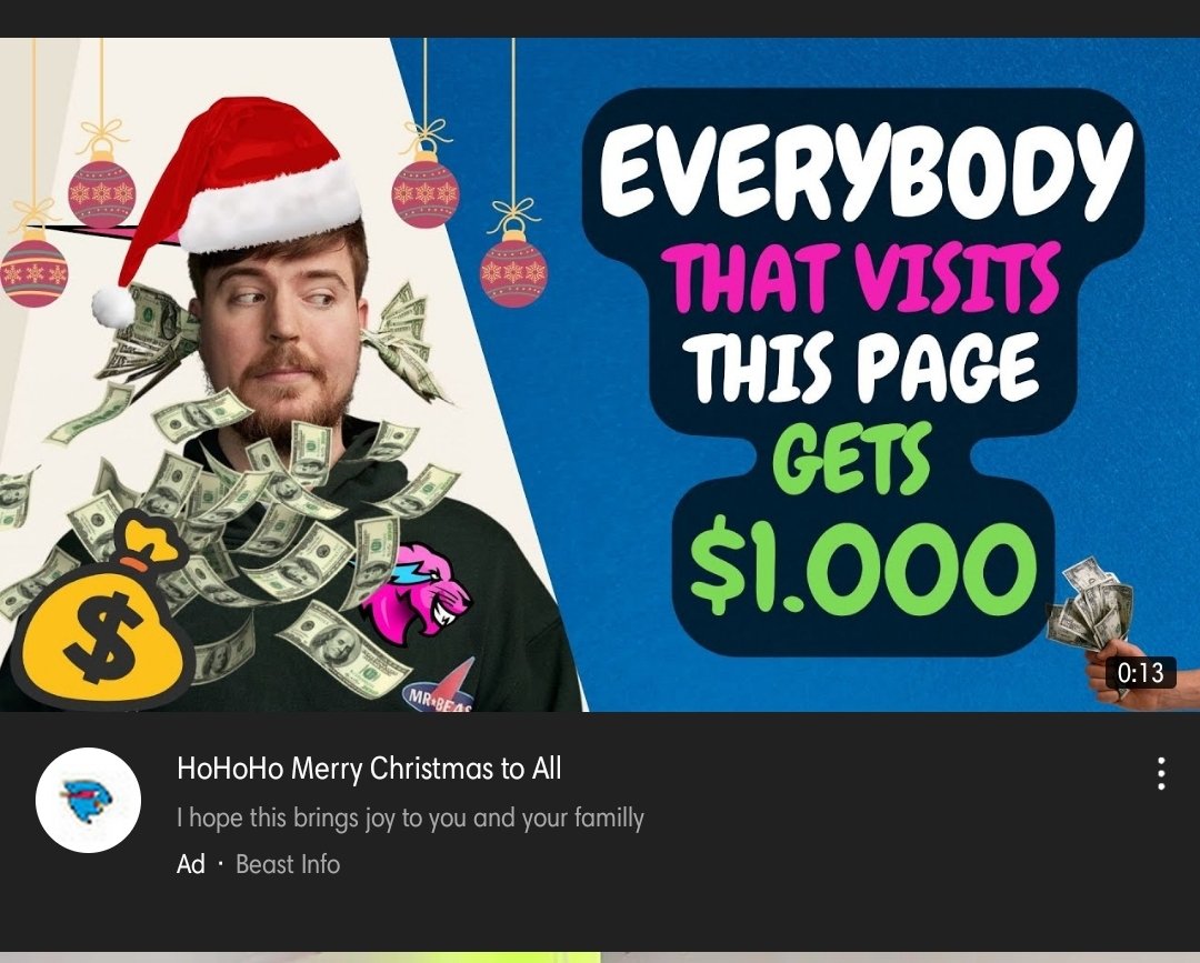 Jamie_Marks_'s tweet photo. @YouTube sort this shit out! Seeing this get through your own advertisements is piss poor.

Imagine you could be held responsible for the damage these scammers cause?

Sure @MrBeast really loves his brand being used this way. https://t.co/OIBkND8ith