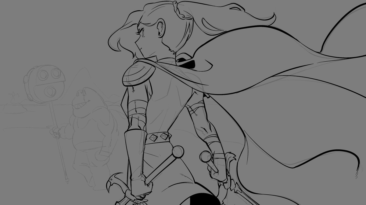 Greenyscrapy's tweet photo. Here have a WIP that I’ll never finish cause I keep forgetting that it exists https://t.co/eHyJc29327