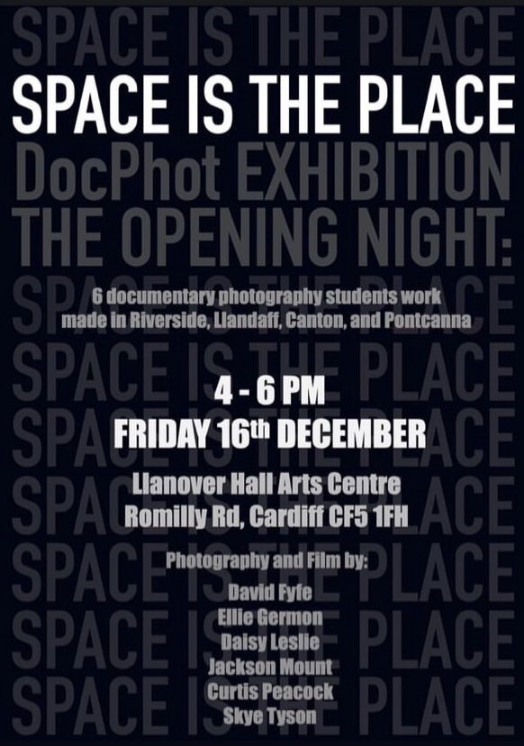 DocPhotUSW's tweet image. Our other exhibition opening this Friday at a community venue in Cardiff is at the fab @llanovercharity . We’re so excited! Everyone welcome there will be great work on show @USWCreative @UniSouthWales #Documentary #photography follow @space-is-the-place.docphot on Instagram