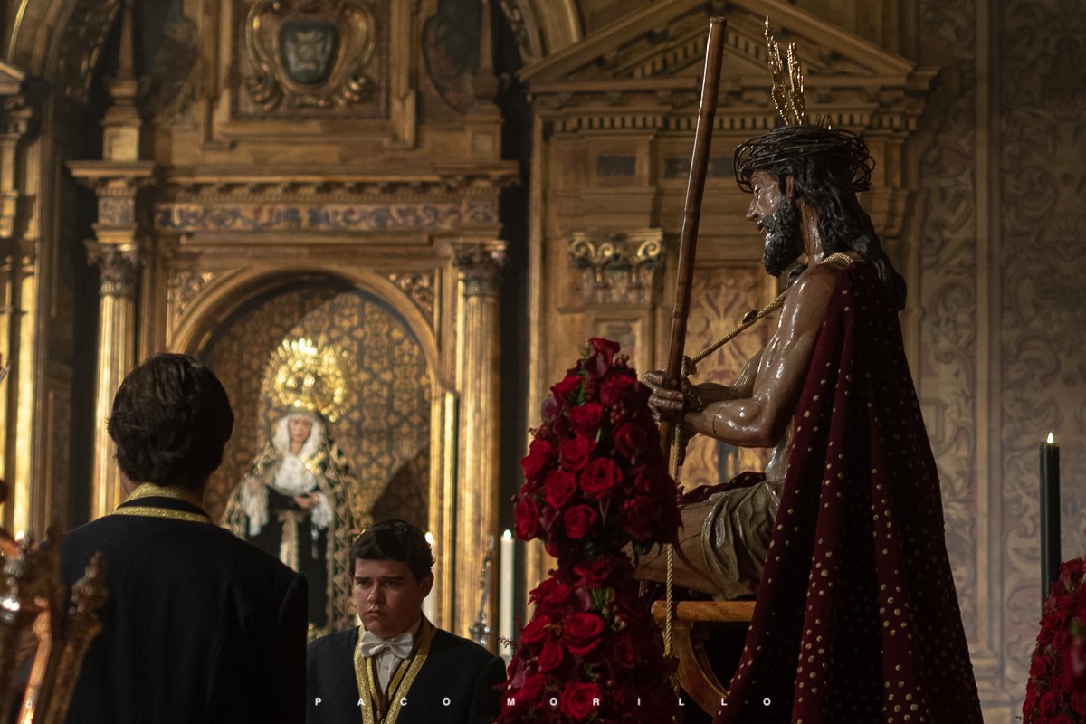 Veneración al Stmo. Cristo de la Coronación @hdad_elValle
#mementomori74 #TDSCofrade #Sevilla