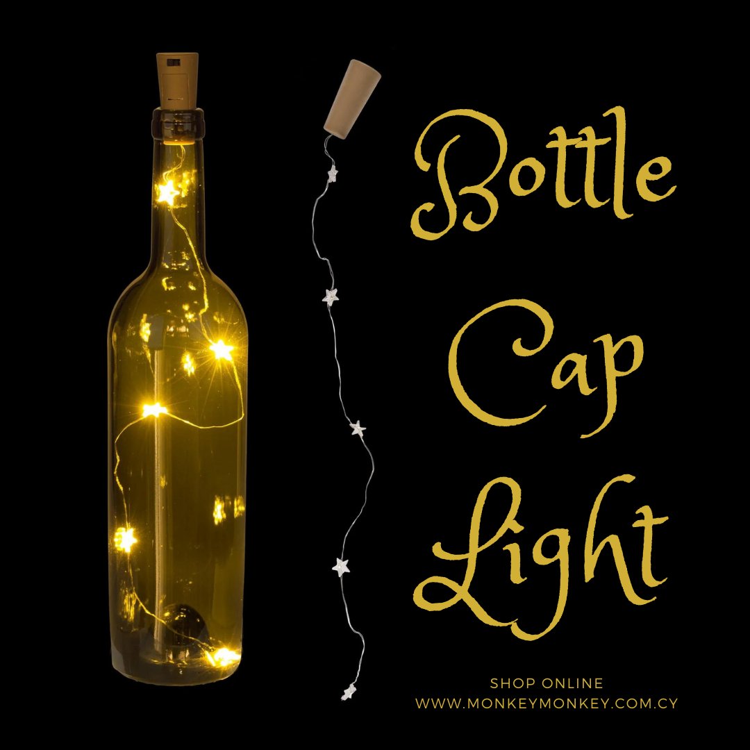 MonkeyMonkeyCy's tweet photo. 💡All you need to do is thread the light chain inside the bottle, push the cork into the bottle neck, and activate with the discreet switch.
🚚 Delivery all over Cyprus 
🔗 https://t.co/1o5irvmNhJ https://t.co/sEdppsP5aY