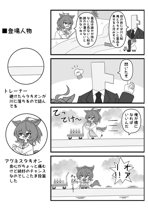 渡河トレ

#アグネスタキオン 
