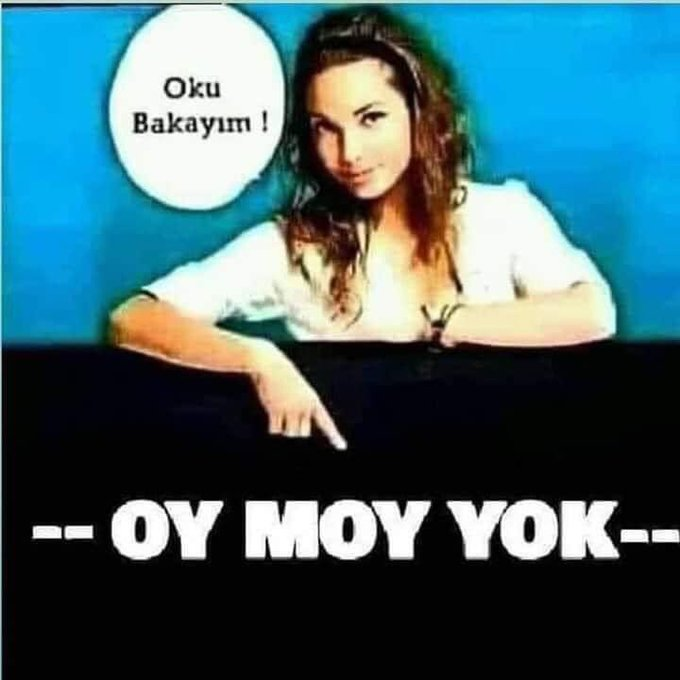 #KapımaGelmeOyİçin