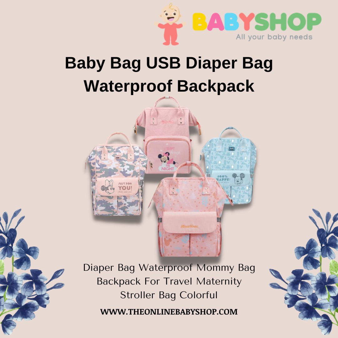 theonlinebabys1's tweet photo. Looking for a large, colorful, and waterproof #diaperbag? Check out our new #DisneyPink Series Baby Bag! This bag has plenty of room for all your baby's essentials, plus a USB port for charging on the go. Shop Now https://t.co/qSE03JKwJU

#babydiapersbag #usbbag #bags https://t.co/tVemRqBAka