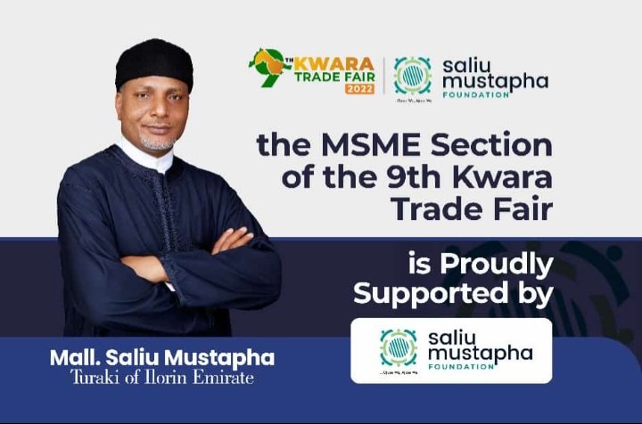 Thank you, Mallam Saliu Mustapha,  the Turaki of Ilorin, for supporting the growth of MSMEs in Kwara State

#kwaccima  #kwaratradefair #9thkwaratradefair #mykwaratradefair #kwaravendorsgroup #harmonythroughcommerce #nasmeinkwara #nmsmesinkwara #viral