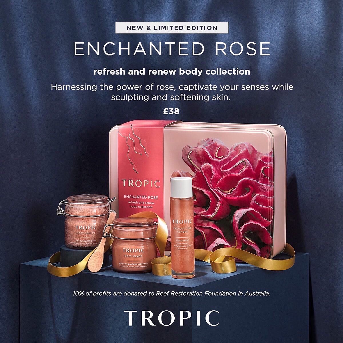 Fave gift 💝 even though the products are delicious I think I adore the tin they come in the most ❣️🌸🥀
tropicskincare.co.uk/shop/laurahoy/…
#RoseWednesday 
#roselover