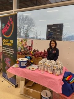 SARCHSofficial's tweet photo. Our amazing pupil Lucy, spent the day in Tesco raising awareness and money for @Millys_Smiles - a charity that is so close to her family's heart. She raised £808.13
We are so proud of you Lucy! https://t.co/zVLLbbh72g