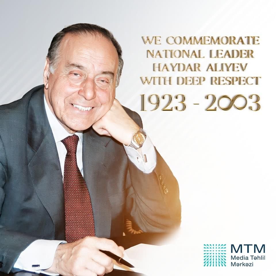 "History always puts everything in its place!"- stated #HeydarAliyev. After 30 yrs, history put everything in its place: undaunted #Azerbaijani sons liberated the occupied lands. The pulse of <a href="/azpresident/">İlham Əliyev</a> &amp; people synchronized with the pulse of Homeland &amp; heralded the victory!