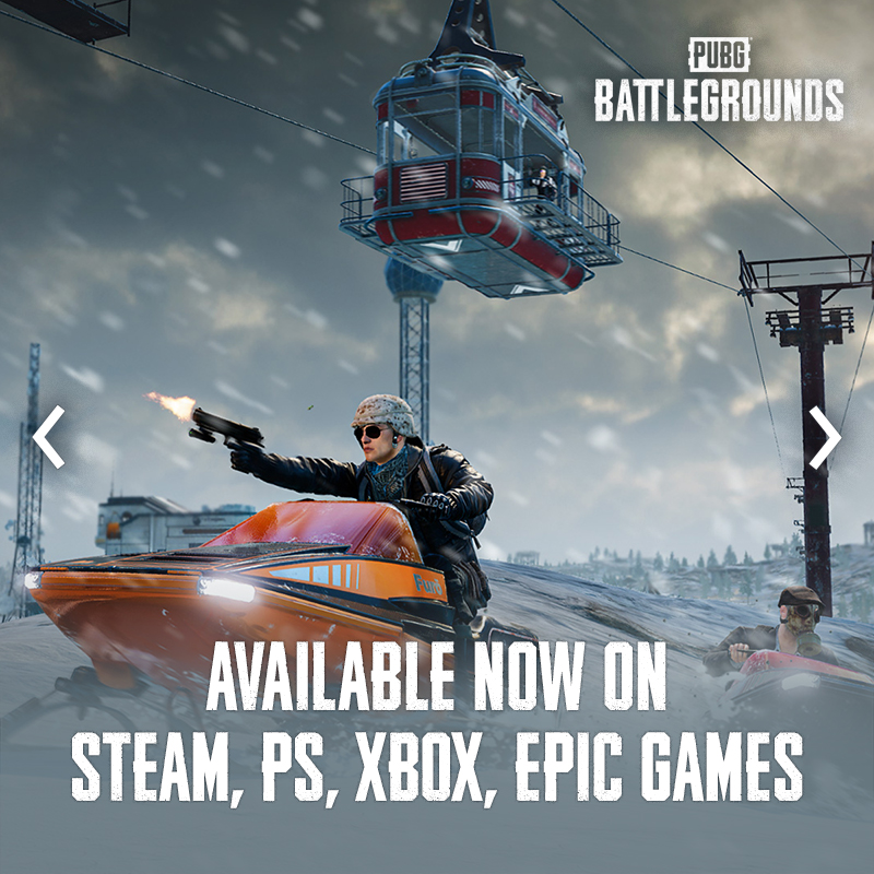 PUBG's tweet photo. Vikendi is back this Winter ❄️

Prepare yourselves for the ultimate life-or-death experiences on #VikendiReborn packed with surprises that kick in your survival instincts.