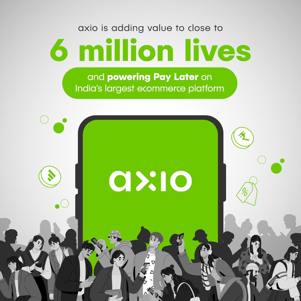 6 Million Plus and Counting🙌🏿

We've crossed the quintessential milestone of 6 million users using axio.💪🏿

Thank you to our customers for their trust in us👏🏾😇

#thankyou #Responsiblecredit #AddaxioAddLife