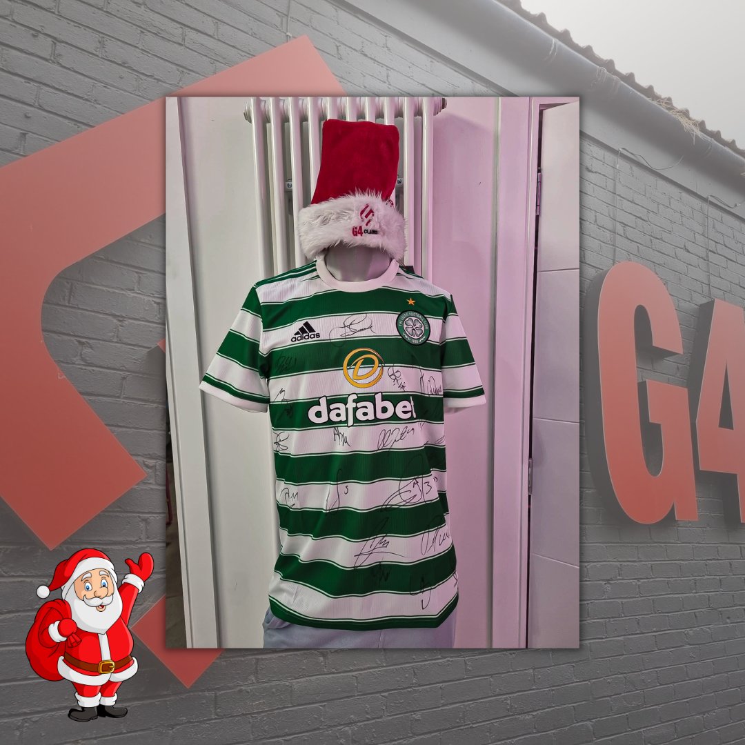 g4claims's tweet photo. 🎅 12 DAYS OF CHRISTMAS AUCTION NOW LIVE 🎅

You can now bid on our first item which is a signed Celtic shirt! 

Auction opens at 9am and closes at 9pm ⌛

You can bid here ⬇️

https://t.co/A7pcV1MfQq https://t.co/Yxk6gsf5s7