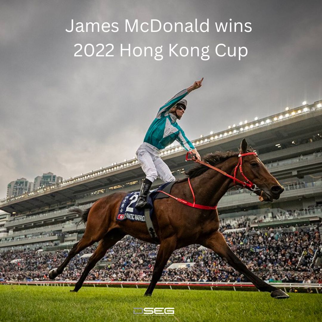 @macajamez continued his amazing 2022 with a triumphant Group One win, steering Romantic Warrior in the Hong Kong International Cup. #jamesmcdonald #hongkongcup #worldsbestjockey