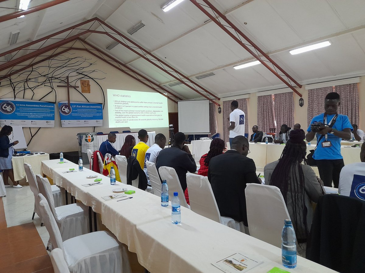 naramaathew's tweet photo. First session on Mental Health done and dusted 
#IMCS13thPAA 
IMCS Pax Romana 
IMCS MIEC Africa 
NMCS Kenya https://t.co/MAP5KAJejR