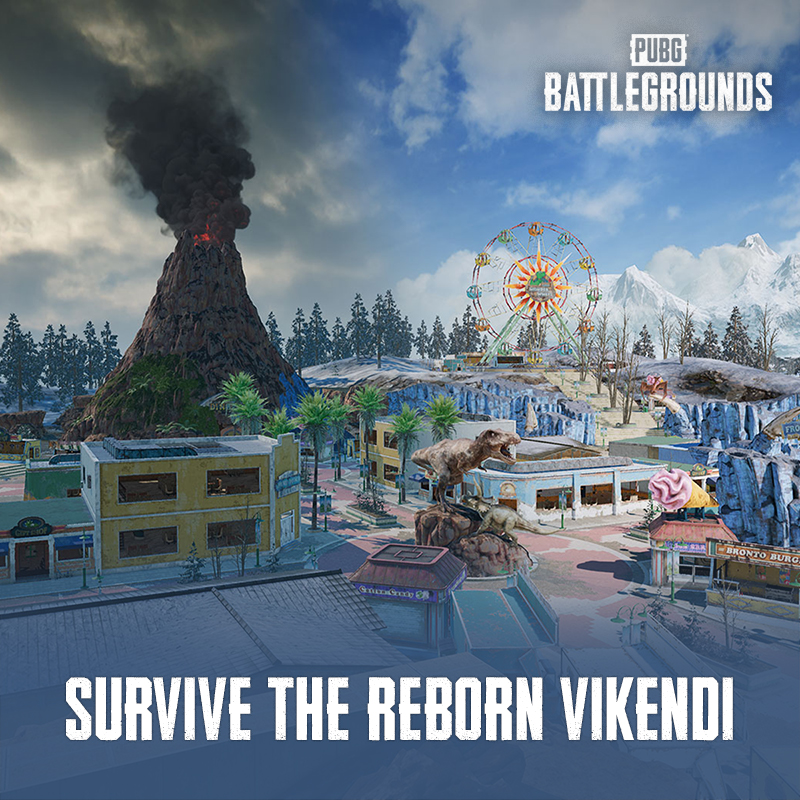 PUBG's tweet photo. Vikendi is back this Winter ❄️

Prepare yourselves for the ultimate life-or-death experiences on #VikendiReborn packed with surprises that kick in your survival instincts.