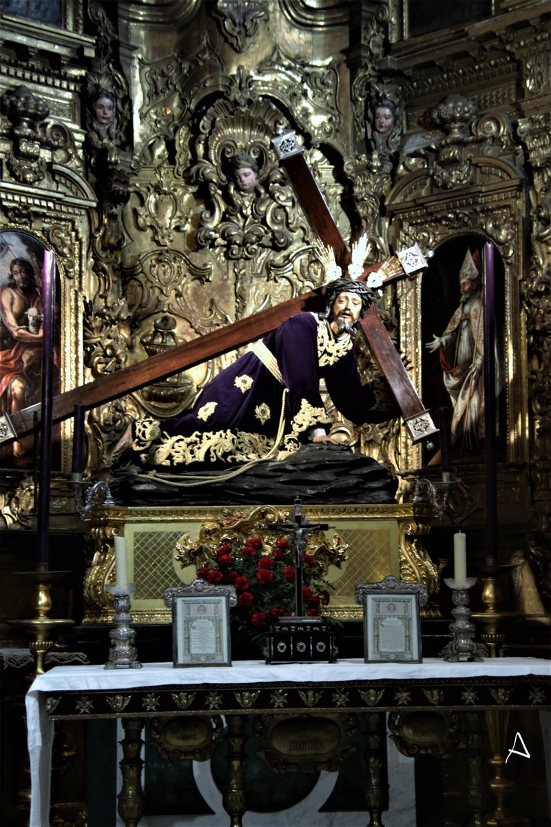 Nuestro Padre Jesús de las Penas en la Parroquia de San Vicente de Sevilla, obra del Círculo de Pedro Roldán, siglo XVII, noviembre 2022