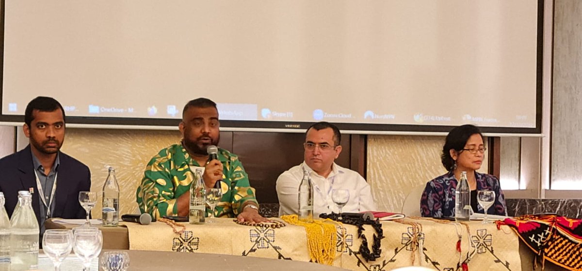 aalifiji's tweet photo. Today we kicked started with #GreeningtheSystem @ #RHPW2022. The session stimulated interest and promoted action by humanitarian stakeholders to move towards more environmentally sustainable practices. https://t.co/h81jSP0oKW