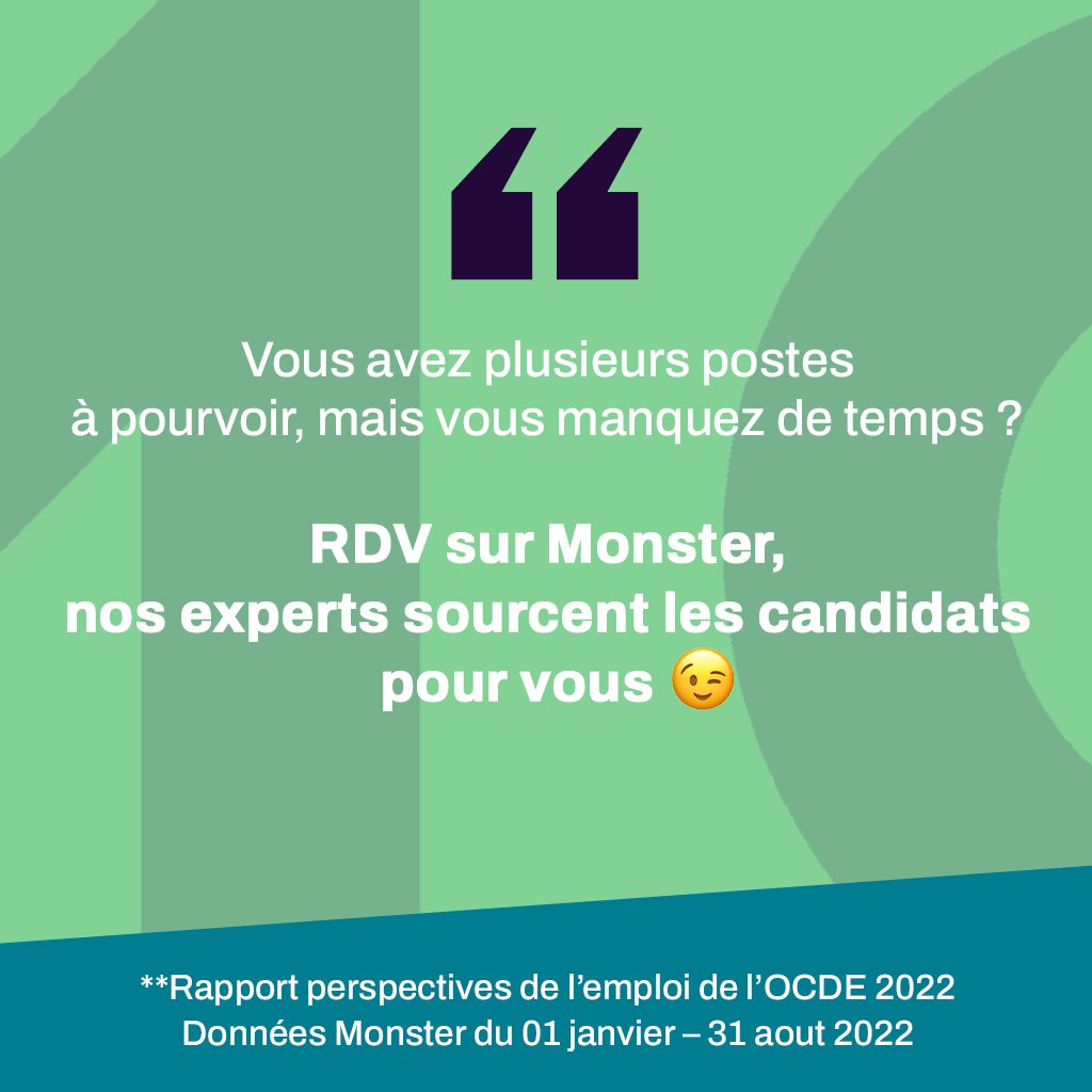 Monster France tweet media